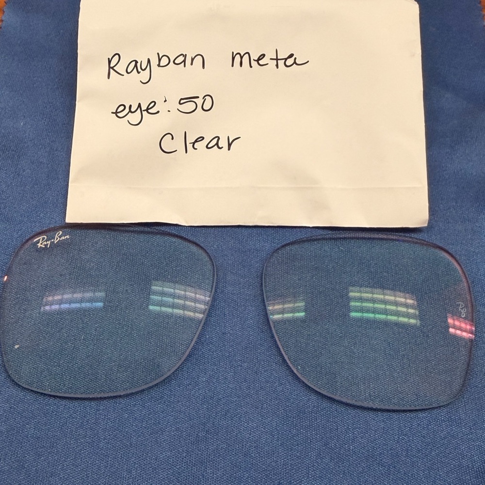 Ray-Ban Meta Lenses eye 50